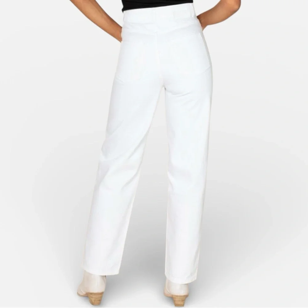 Les Coyotes De Paris Dewi Jeans in White Size US 26 FR 34 - Picture 4 of 10